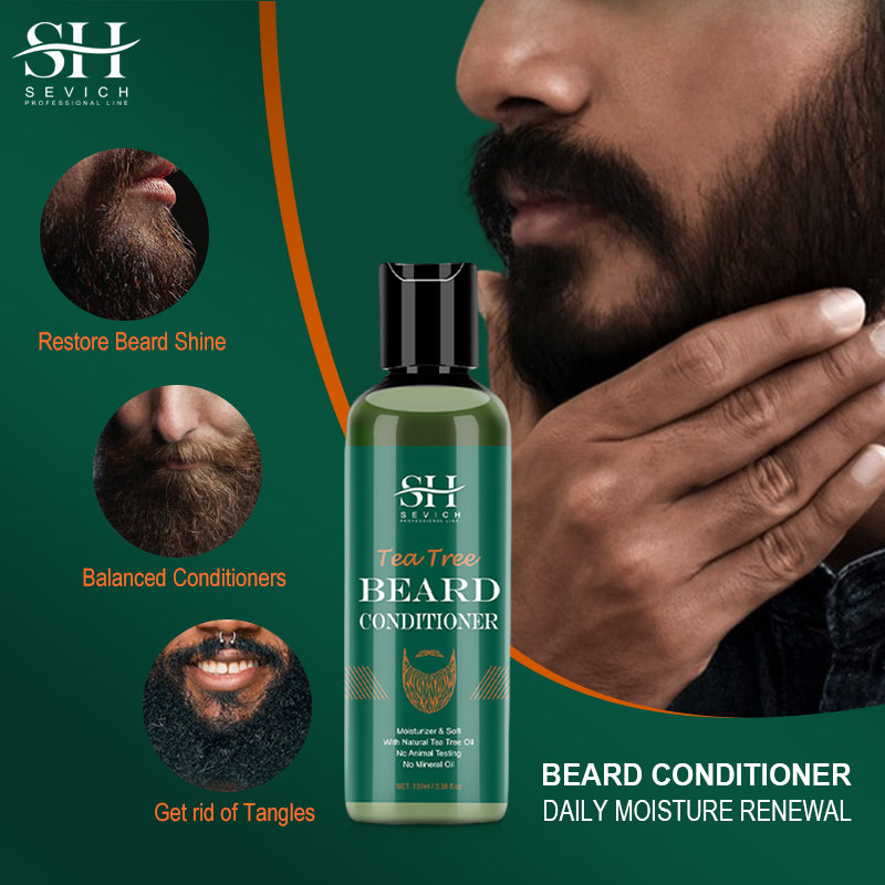 Sevich Tea Tree Beard Shampoo and Conditioner