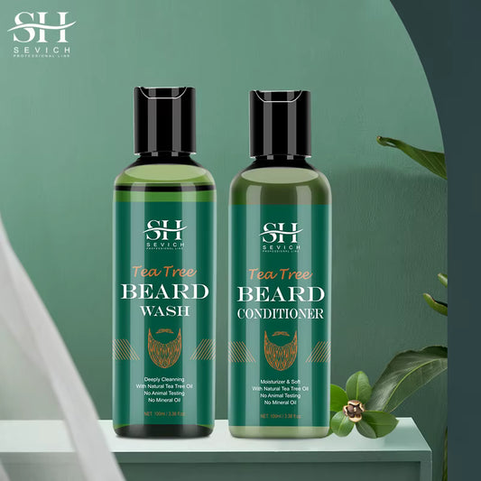 Sevich Tea Tree Beard Shampoo and Conditioner
