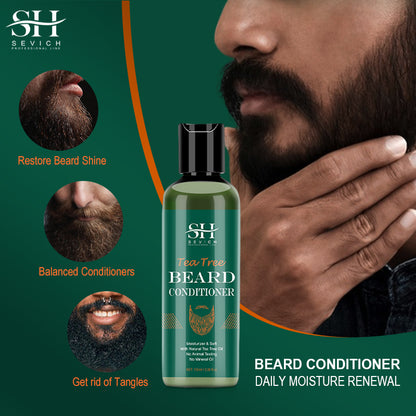 Sevich Tea Tree Beard Shampoo and Conditioner